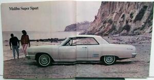 1965 Chevrolet Chevelle Malibu Super Sport SS Wagon Color Sales Brochure