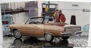 1965 Chevrolet Chevelle Malibu Super Sport SS Wagon Color Sales Brochure