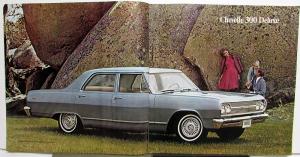 1965 Chevrolet Chevelle Malibu Super Sport SS Wagon Color Sales Brochure