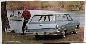 1965 Chevrolet Chevelle Malibu Super Sport SS Wagon Color Sales Brochure