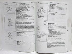 2001 Suzuki Esteem Service Shop Repair Manual - 2 Volume Set