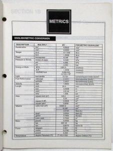 1998 Ford Powertrain Control Emissions Diagnosis Service Manual Villager