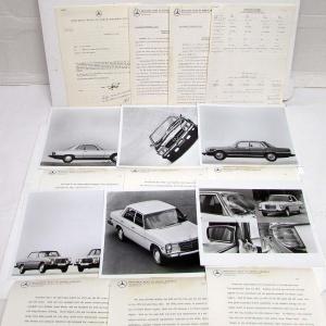 1974 Mercedes-Benz Editors Press Release Folder