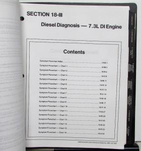 1996 Ford Powertrain Control Emissions Diagnosis Service Manual Truck OBD-I