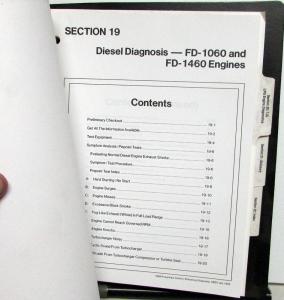 1996 Ford Powertrain Control Emissions Diagnosis Service Manual Truck OBD-I