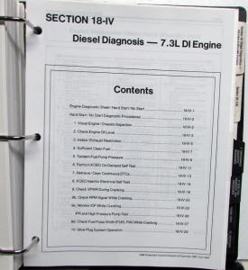 1996 Ford Powertrain Control Emissions Diagnosis Service Manual Truck OBD-I