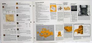 1986 Caterpillar D7H Track-Type Tractor Sales Folder