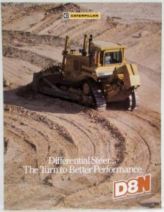 1987-1995 Caterpillar D8N Differential Steer Better Performance Sales Folder