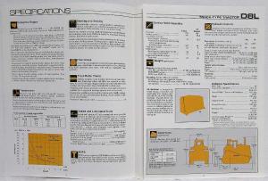 1989 Caterpillar D8L Track-Type Tractor Sales Spec Folder