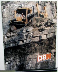 1987-1995 Caterpillar D8N Track-Type Tractor The New Tradition Sales Brochure