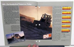 1987-1995 Caterpillar D8N Track-Type Tractor The New Tradition Sales Brochure