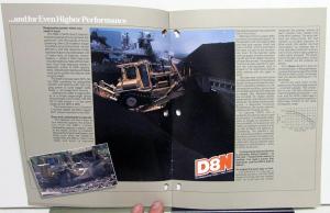 1987-1995 Caterpillar D8N Track-Type Tractor The New Tradition Sales Brochure