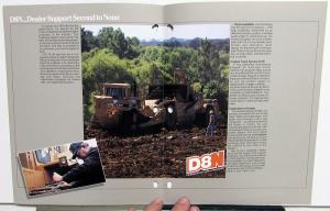 1987-1995 Caterpillar D8N Track-Type Tractor The New Tradition Sales Brochure