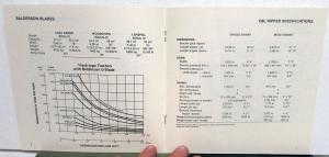 1982 Caterpillar D8L Tractor Performance Data and Cost Factors Booklet