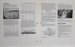 1987 Caterpillar D9N Introductory Bulletin