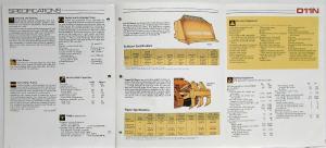 1987 Caterpillar D11N Track-Type Tractor Sales Brochure