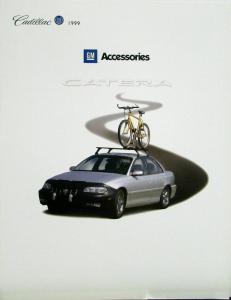 1999 Cadillac Catera GM Accessories Sales Brochure Folder Original