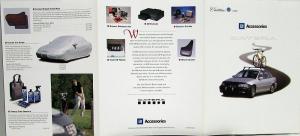 1999 Cadillac Catera GM Accessories Sales Brochure Folder Original