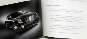 2006 Cadillac CTS Sports Sedan DUTCH Text Sales Brochure Original