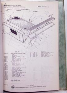 1970 Mack M50AX 5004-05 Model Truck Parts Book - Number 8690