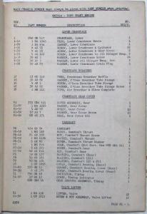 1948 Mack EQX Model Truck Parts Book - Number 1640