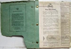 1969 Mack F611ST 2988 Model Truck Parts Book - Number 7307