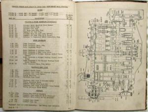 1939 Mack EMU EQU Cab Over Engine Model Truck Parts Book - Number 817