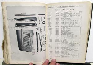 1926 Mack AB City Type Standard Bus Parts Book Original Rare