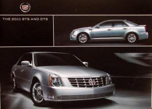 2011 Cadillac STS & DTS Models Sales Brochure Specifications & Colors Original