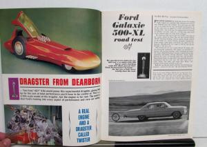 1964 Ford Motor Trend Car Of The Year Brochure Turino Galaxie Falcon Thunderbird