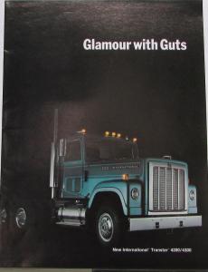 1972 International IH Transtar 4200 4300 HD Truck Features Sales Brochure Orig