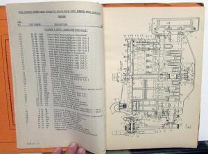 1942 Mack Truck FP Model with EN 354 Engine Parts Book - Number 1372