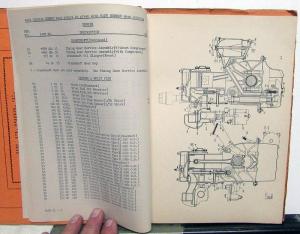 1942 Mack Truck FP Model with EN 354 Engine Parts Book - Number 1372