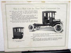 1915 To 1920 Detroit Weatherproof Body Co Custom Ford Model T Tops Sales Folder