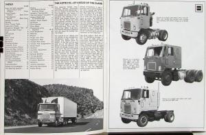 1978 GMC Astro 95 Truck Sales Brochure Original