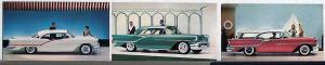 1957 Oldsmobile Starfire 98 Holiday Coupe Sedan & Super 88 Fiesta Cards Set of 3