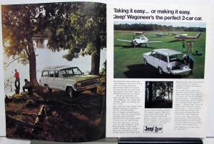 1970 Jeep Wagoneer The 2-Car Car Sales Brochure