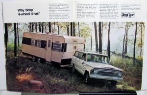 1970 Jeep Wagoneer The 2-Car Car Sales Brochure