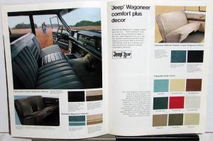 1970 Jeep Wagoneer The 2-Car Car Sales Brochure