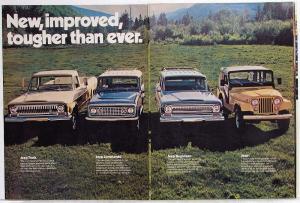 1972 Jeep with the Guts to Come on Stronger than Ever Sales Brochure