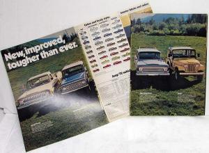 1972 Jeep with the Guts to Come on Stronger than Ever Sales Brochure