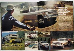 1972 Jeep with the Guts to Come on Stronger than Ever Sales Brochure