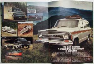 1972 Jeep with the Guts to Come on Stronger than Ever Sales Brochure