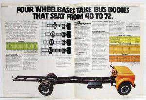 1978 Chevrolet Truck School Bus Chassis Sales Brochure