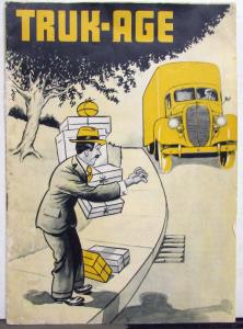 1937 Ford TRUK-AGE V8 Delivery Homicide Car Truck Terrible Terry Original Mailer