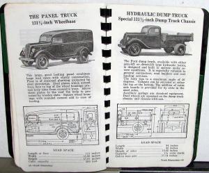 1936 Fordex Sales Reference Data Book Ford Car Truck Lincoln-Zephyr Seco Publish