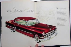 1954 Chrysler Imperial ORIGINAL Prestige Color Sales Brochure Newport Limo