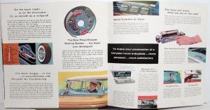 1956 Chrysler New Yorker St. Regis Newport Town & Country XL Sales Brochure