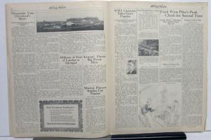 1922 Ford News 9/22/22 Model T Employee Paper