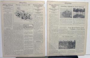 1922 Ford News 12/8/22 Model T Employee Paper